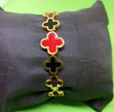 Multicolor Adjustable Clove Bracelet — Boho Charm Bracelet for Women