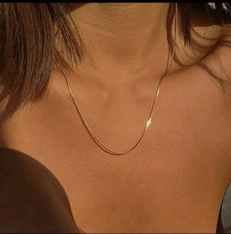 Unisex Indian Metal Fashion Chain – Lightweight Everyday Necklace