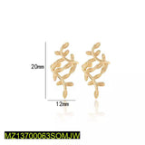 Adjustable Leaf Clip-On Earrings — Western & Korean Fashion