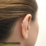 Adjustable Leaf Clip-On Earrings — Western & Korean Fashion