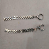 Hanging Chains Earrings — Elegant Alloy Drop Earrings for Parties