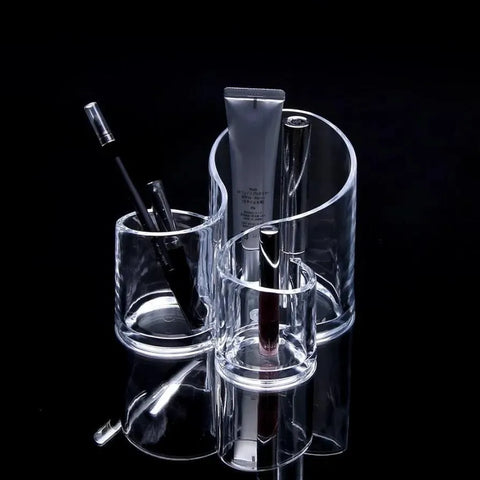 White Plastic Jewellery Organizer Tray — Compact Jewelry Storage