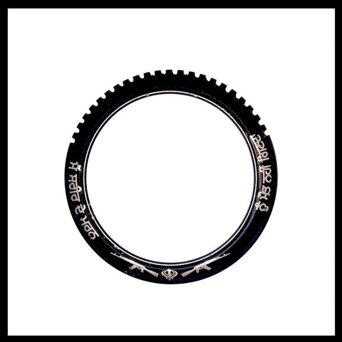 Sidhu Kara Stainless Steel Bangle - 1 Pc Elegant Bracelet (7.1 cm)