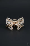 Golden Alloy Hair Catcher — Elegant Jewellery Hair Accessory