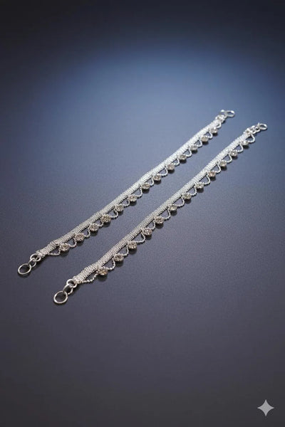 Multicolor Alloy Anklet - Lightweight Fashion Anklet for Women