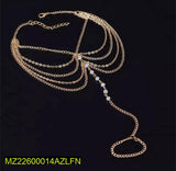Golden Adjustable Anklet - Alloy Fashion Anklet 20cm-4cm