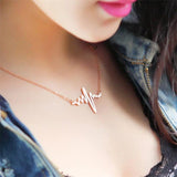 Gold-Plated Modern Alloy Pendant - Elegant Necklace for Women
