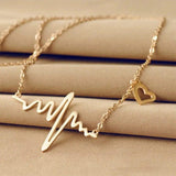 Gold-Plated Modern Alloy Pendant - Elegant Necklace for Women