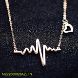 Gold-Plated Modern Alloy Pendant - Elegant Necklace for Women