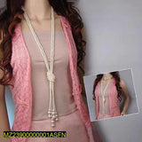 Double Knotted Long Pearl Multi-Layered Necklace — 125 cm