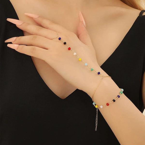 Adjustable Alloy Fashion Bracelet — Elegant Minimalist Bangle