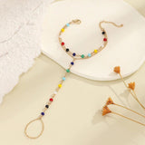 Adjustable Alloy Fashion Bracelet — Elegant Minimalist Bangle