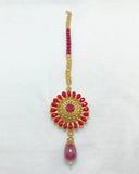 Resin Polished Bindiya for Women - Elegant Crystal Tikka Accent