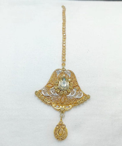 Resin Polish Bindiya for Women – Crystal Tikka by Majestic Jewellery