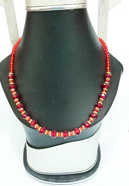 Baby Girl Beaded Necklace — Delicate Kids Beads Mala (1 Pc)