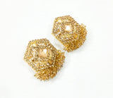 Golden Casting Fashion Tops — 2-Piece Premium Jewelry Accent