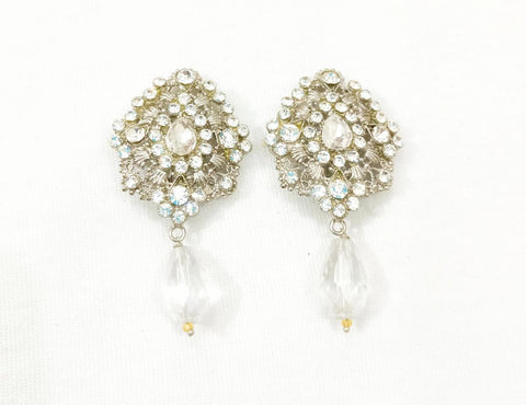 Elegant Silver Casting Jewelry Tops - 2-Piece Fashion Accents