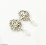 Elegant Silver Casting Jewelry Tops - 2-Piece Fashion Accents