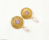 Pink Casting Twin Tops - 2-Piece Fashion Jewelry by Majestic