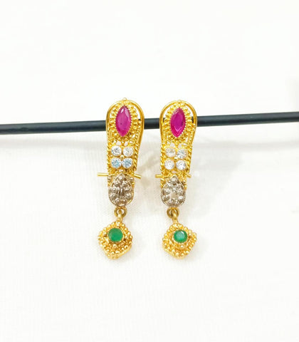 Multicolor Casting 2-Piece Fashion Tops — Majestic Jewellery