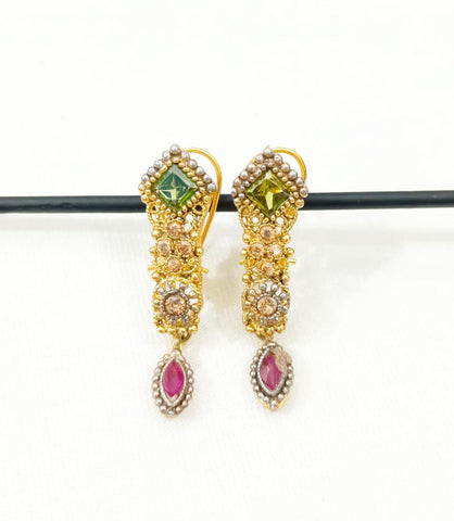 Multicolor Casting Fashion Tops - 2-Piece Premium Jewelry Set