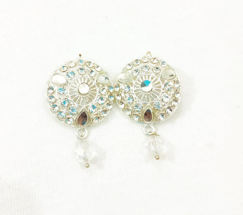 Silver Casting Jewelry Tops - 2-Piece Elegant Fashion Accent for Women