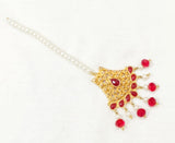 Majestic Golden Polish Bindiya - Multicolor Traditional Bindis