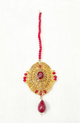 Golden Polish Bindiya - Adjustable Indian Forehead Sticker (1 Pc)