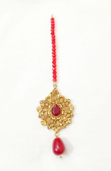 Golden Polish Decorative Bindiya for Women — Adjustable Ethnic Dot
