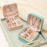 2-Piece Cute & Trendy Rubber Jewellery Boxes - Multicolor 10cm