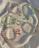 Modern Multicolor Antique-Plated Charm Bracelet - Adjustable Gift Box