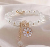 Modern Multicolor Antique-Plated Charm Bracelet - Adjustable Gift Box