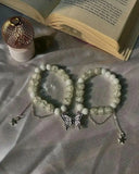 Multicolor Butterfly Charm Bracelets — Adjustable Crystal Duo (2 Pcs)