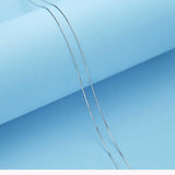 Polished Silver Snake Chain Necklace - Minimalist Everyday Essential