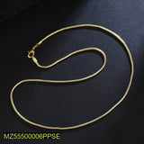 Golden Snake Chain - Silver Minimalist Necklace | Elegant Everyday Wear