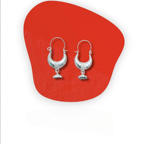 Modern Silver Chandi Earrings — Lightweight, Easy-to-Wear Women's Fashion Jewelry