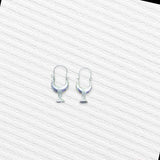 Modern Silver Chandi Earrings — Lightweight, Easy-to-Wear Women's Fashion Jewelry