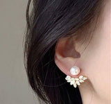 Round Silver Beaded Stud Earrings – Small Silver-Plated Studs