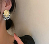 12-Pair Small Silver-Plated Metal Earring Set — Multi Styles