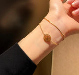 Gold-Plated Stainless Steel Chain Bracelet – Adjustable Chic