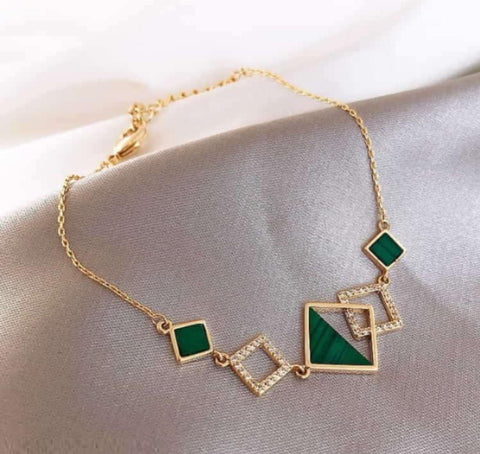 Gold-Plated Thread Bracelet — Elegant Lightweight Golden Wristband