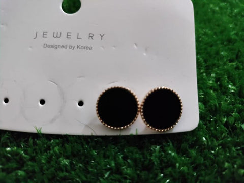 Elegant Small Metal Stud Earrings — Minimalist Fashion Studs