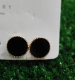 Elegant Small Metal Stud Earrings — Minimalist Fashion Studs