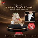 Stunning Golden Butterfly Brooch — Elegant Alloy Brooch Pin