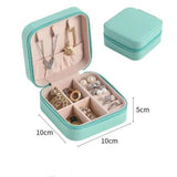 Pink Titanium Jewellery Box – Compact Travel Jewelry Organizer