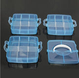 White Ring Storage Box — Compact Jewelry Organizer for Rings