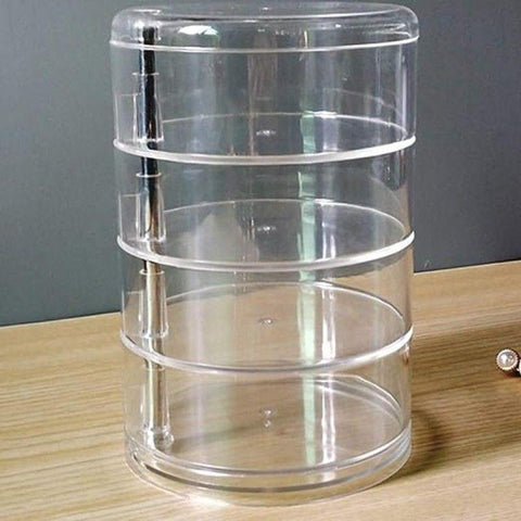 Multi-Layer Acrylic Jewellery Box — White Premium Organizer for Women