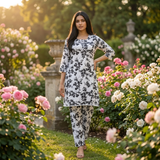 Eid Special 2 Piece Women's Stitched Cotton Lawn Printed Suit