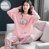Elegant Jersey Printed Night Suit for Women - 2 Pcs Sleep Wear