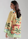 Elegant Women's Digital Print Lawn Top - Medium & Large Sizes